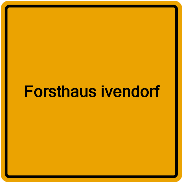 Einwohnermeldeamt24 Forsthaus ivendorf